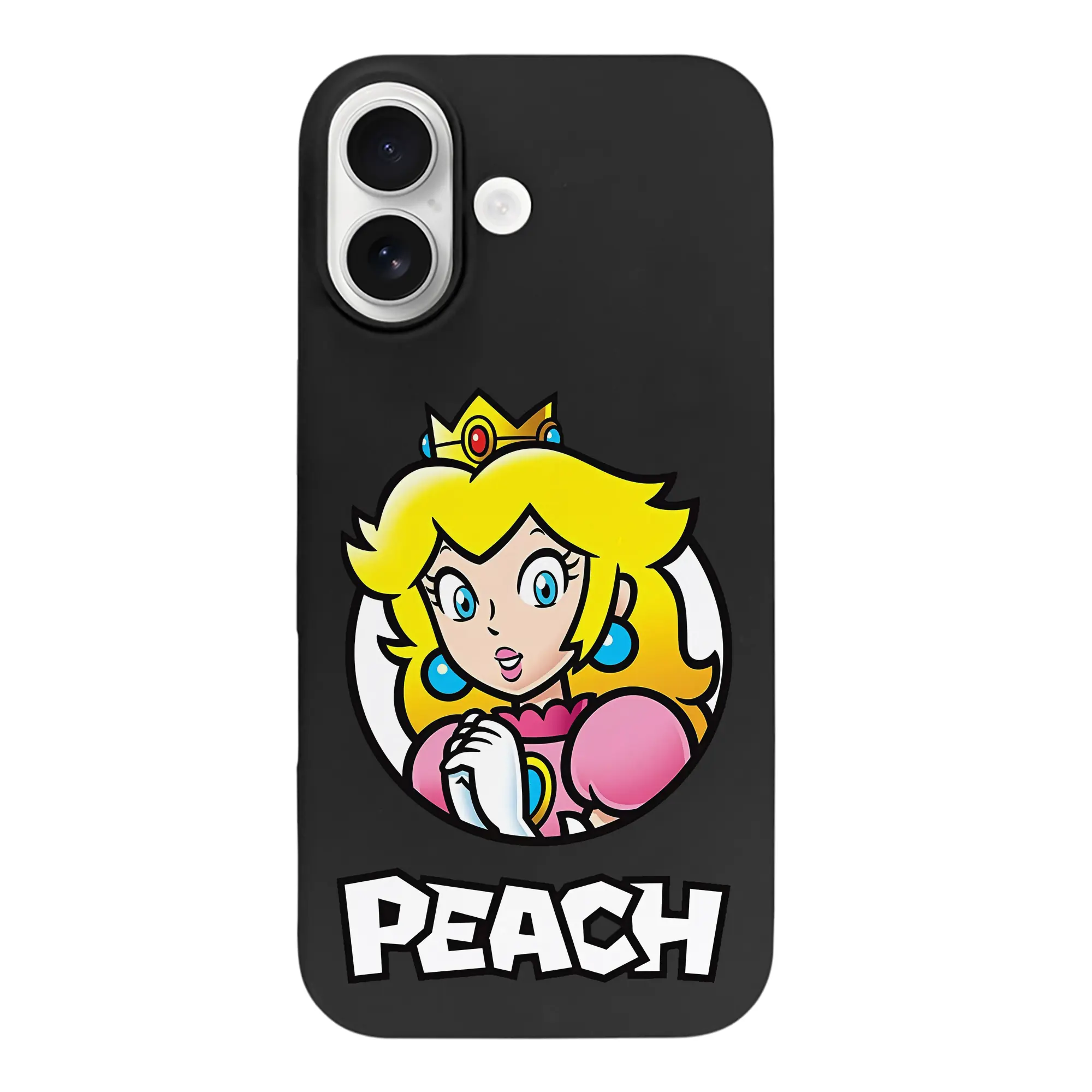 マリオ グッズ ピーチ姫 - iPhone 17 シリーズ シリコンケース 薄型 耐衝撃 指紋防止 ソフトタッチカバー 精密フィット 傷防止 保護ケース iPhone 17/17 Air/17 Pro/17 Pro Max 対応